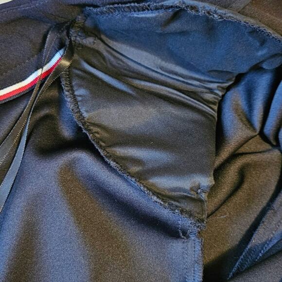 NWT! Tommy Hilfiger Cropped Blazer Navy Women's Size XLarge - Picture 7 of 12